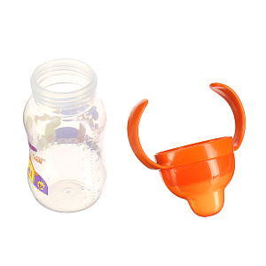 Поильник-Непроливайка с твердым носиком Веселые животные Lubby, от 6 месяцев, 250мл 000000000001135463