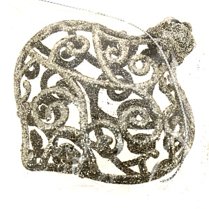 Украшение декоративное на ёлку Сердце 9x10см R010533 000000000001192280