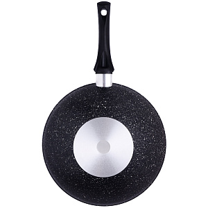 Сковорода WOK 28см VARI Классическая каменная Усиленное антипригарное покрытие Quantum2 KKLWBL35128 000000000001203533