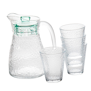 Кувшин1,2л GARBO GLASS Рифленый стекло GB12151BLCWSJ/L5-1RZ 000000000001219215