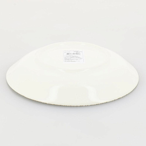 Тарелка суповая 20,5см 320мл LUCKY Узор барокко керамика 000000000001208736