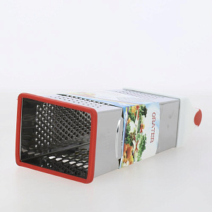 Терка 4-х гранная 23см M010142/R010282 пластик/нержавеющая сталь 000000000001178392