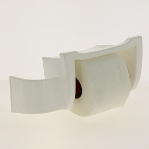 Полка для туалета Mira (сн/белый, голубая лагуна) 000000000001158886