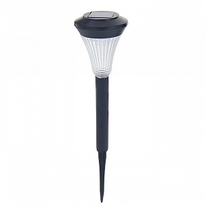 Фонарь садовый 31,5см D7см LUAZON LIQHTING Конус 1 LED на солнечной батарее пластик 000000000001211017