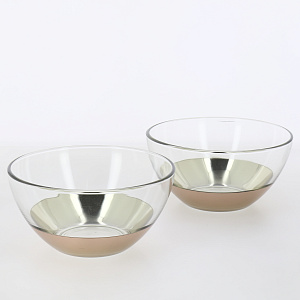 Набор салатников 2шт 16см ПРОМСИЗ Поло стекло 000000000001202208