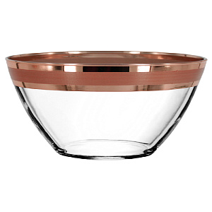 Салатник 19см ПРОМСИЗ Ампир Рубин стекло 000000000001200664