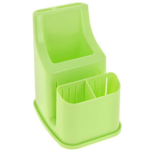 Подставка для столовый приборов 17х13,4х20см ПОЛИМЕРБЫТ универсальная пластик 000000000001165090