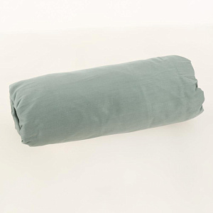 Проcтыня натяжная 180x200+25см DE'NASTIA зеленый 100%хб сатин C010874 000000000001204400