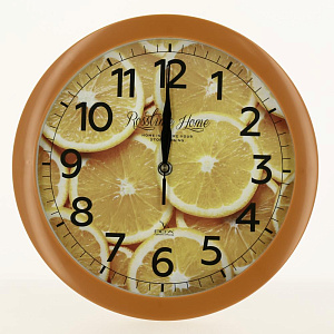 Часы настенные П1-11/7-357 Сочный апельсин 000000000001164257