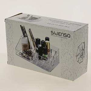 Органайзер д/хранения косметики LILLY белый, пластикSWP-0940WH 000000000001192311