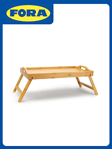 Столик-поднос 50х30х4см высота 20см FORA бамбук DR-34/AN0076 000000000001213755