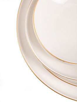 Набор столовой посуды 19 предметов TULU PORSELEN Tutku фарфор Набор столовой посуды 19 предметов TULU PORSELEN Tutku фарфор 000000000001212909