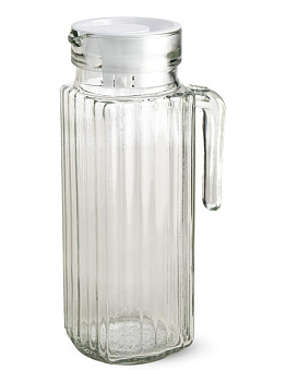 Кувшин 1л GARBO GLASS бесцветный стекло/GB1101xzdWithLid 000000000001221999