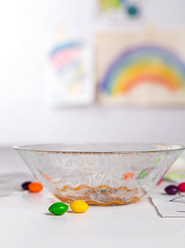 ТРИ КОТА Салатник 14см PASABAHCE стекло 000000000001176952