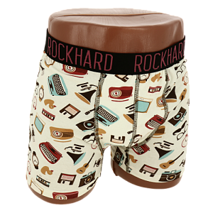 Трусы мужские Rockhard BOXERS L микс принтов 95%хлопок 5%эл 000000000001190386