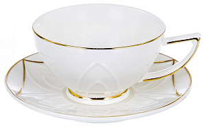 Набор кофейный фарфор 12шт 6 чашек 100мл+6 блюдец подарочная упаковка ЛЕОН Balsford 101-12008 000000000001193974