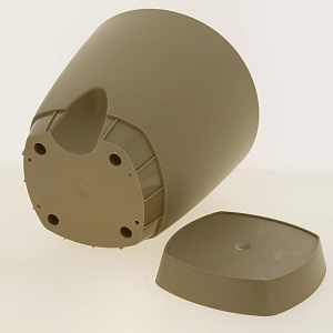 Горшок для цветов AMSTERDAM D 170 с прикорневым поливом 2,5 л Молочный Шоколад ING6200МШОК 000000000001191645