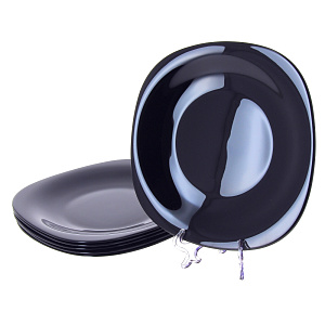 CARINE WHITE&BLACK Набор столовой посуды 18 предметов LUMINARC стекло 000000000001061168