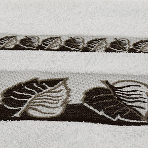 Пол-це 70х140Лепестки Белый,хл100%,пл400 000000000001188133