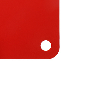 Прямоугольная разделочная доска Grosten Plast-team 34.5x24.5x0.2 см 000000000001084665