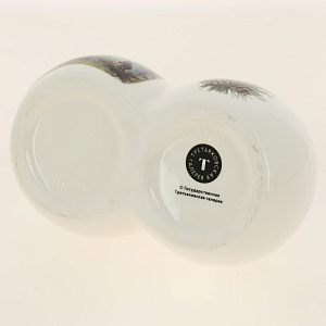 Банка двухсекционная Для специй п/упУтро в сосновом лесу,ZFC061-30 000000000001193109