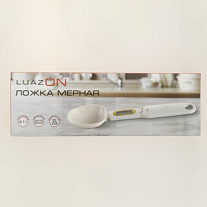 Весы кухонные LUAZON HOME LV-507 до0,5кг электронные белые пластик 1677901 000000000001180051