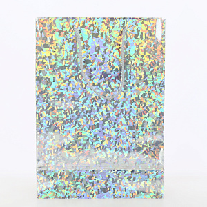 Сумка бумажная 22x31x10см ОПТИМА голографическая 000000000001215518