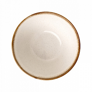 Салатник 15,7см/610мл DE'NASTIA NEW ERA COLLECTION Polka dot бежевый керамика 000000000001224491