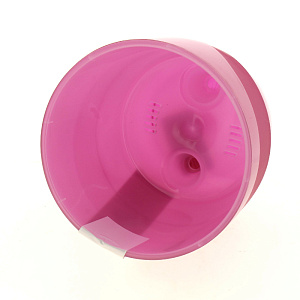 Кашпо/вставка Грация 1,2л  D13 H13 прозрачная фуксия 000000000001185599