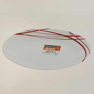 DOMITILLE RED Тарелка десертная 18см LUMINARC опал P3349 000000000001186959