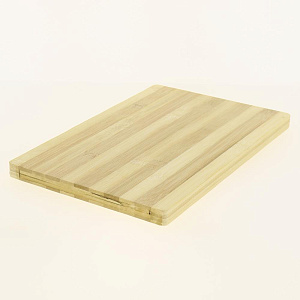 Доска разделочная с металлической ручкой бамбук 30*20*1,7см BRAVO 508 000000000001185509