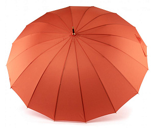 Зонтик женский трость 60см 16 спиц микс 000000000001216497