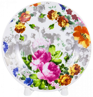 Пара чайная 220мл/блюдце OLAFF Цветение Флора подарочная упаковка фарфор 000000000001197803