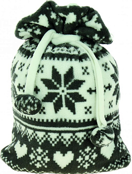 Плед 150х200см LUCKY Праздничный в мешке микс цветов 100% полиэстер 000000000001192151