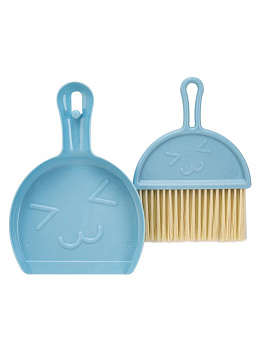 Совок с щеткой МИНИ 21х15см в ассортименте пластик_ST 000000000001228725