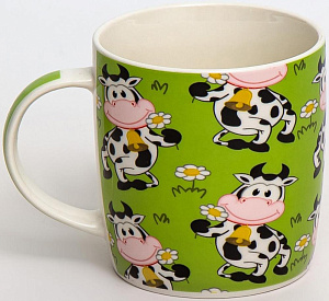 Кружка фарфор 380мл ВОЛШЕБНЫЕ РОМАШКИ OLAFF 200-08026 000000000001202087