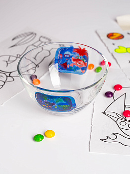 Салатник 12,5см ND PLAY Техно Тролли 2 стекло 000000000001197731