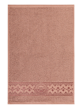 Полотенце 40х60см DE'NASTIA ТАЛИСМАН 1 розовый хлопок-100% 000000000001215340