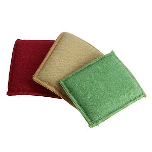 Губка для посуды DE'NASTIA 8х11см микрофибра T977004 000000000001124742