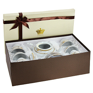 Чайный набор Золото Olaff, 13 предметов 000000000001170922