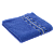 Полотенце махровое 33*70 Чекерс синий пр-ва Азербайджан, гладкокрашеные с контрастным бордюром, 100% хлопок, кольцевая пряжа. 108538 000000000001196790