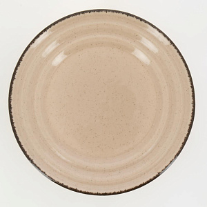 Тарелка десертная D20см DE'NASTIA TUANA персиковый  фарфор 000000000001209928