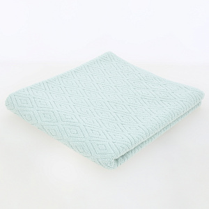 Полотенце махровое 70х130см СОФТИ Ромб мятный хлопок 100% 000000000001214701