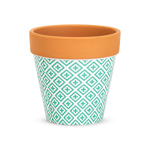 Кашпо 12,5х12,5см 0,7л Антик III керамика 000000000001225852