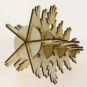 Декоратая фигура Елка игольчатая 20*23 8120 000000000001180390