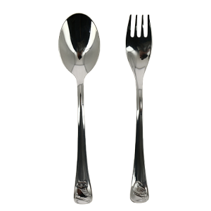 Набор столовых приборов 2 предмета TRAMONTINA детский нержавеющая сталь 000000000001095993