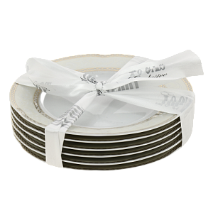 Набор тарелок десертных 6шт 19см CMIELOW Bolero E363 фарфор 000000000001181187