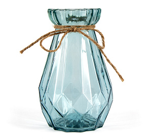 Ваза 14,5см Azure sky стекло 000000000001217871