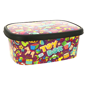 Ящик для игрушек 18л пластик 000000000001188628