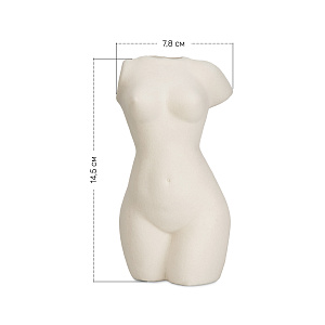 Ваза 14,5см Силуэт женщины керамика 000000000001220750